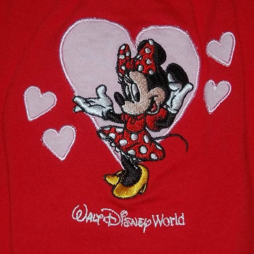 Disney Parks Vintage Authentic Disney Cropped Minnie Mouse jacket girls size L